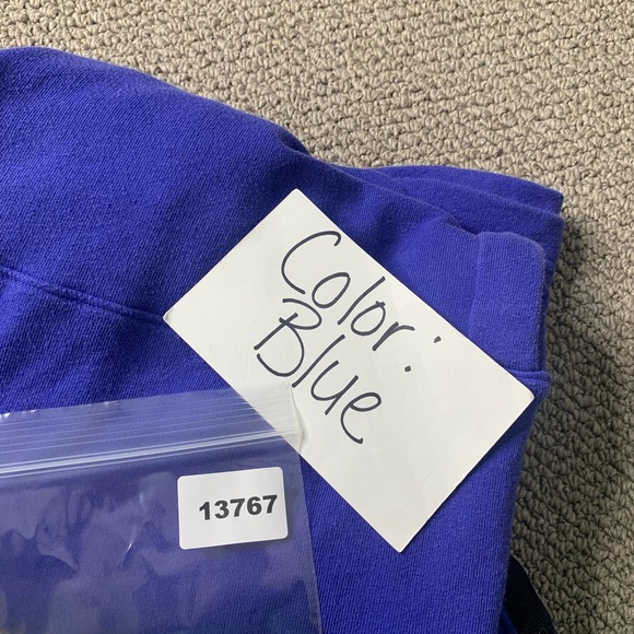 PINK Victoria's Secret‎ Womens Sweater Size XS Blue T-Snap Button Up Pullover - Picture 11 of 11